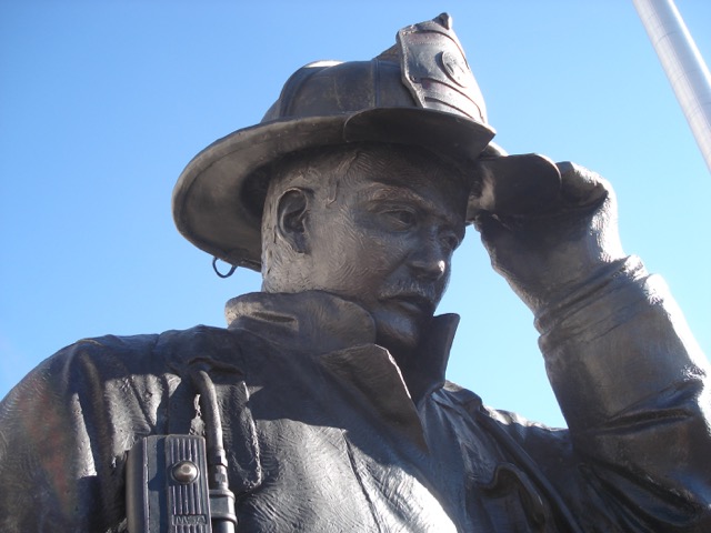 Firefighter Sculpture